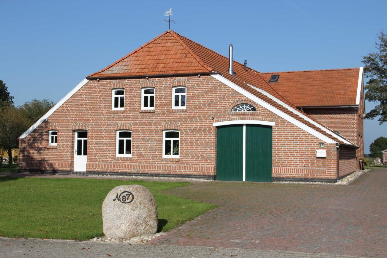Ferienwohnung im Gulfhof, 65269 Moormerland Exterior foto